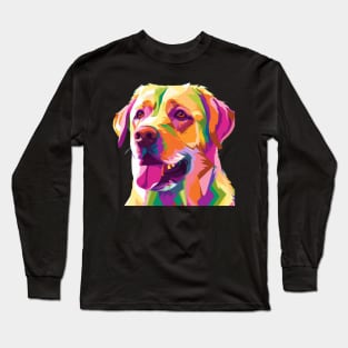 Labrador Retriever Pop Art - Dog Lover Gifts Long Sleeve T-Shirt